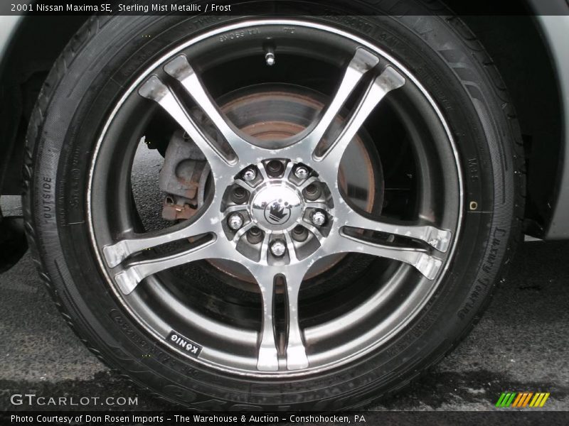 Sterling Mist Metallic / Frost 2001 Nissan Maxima SE