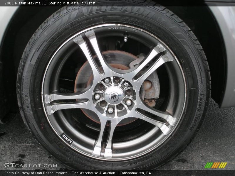Sterling Mist Metallic / Frost 2001 Nissan Maxima SE