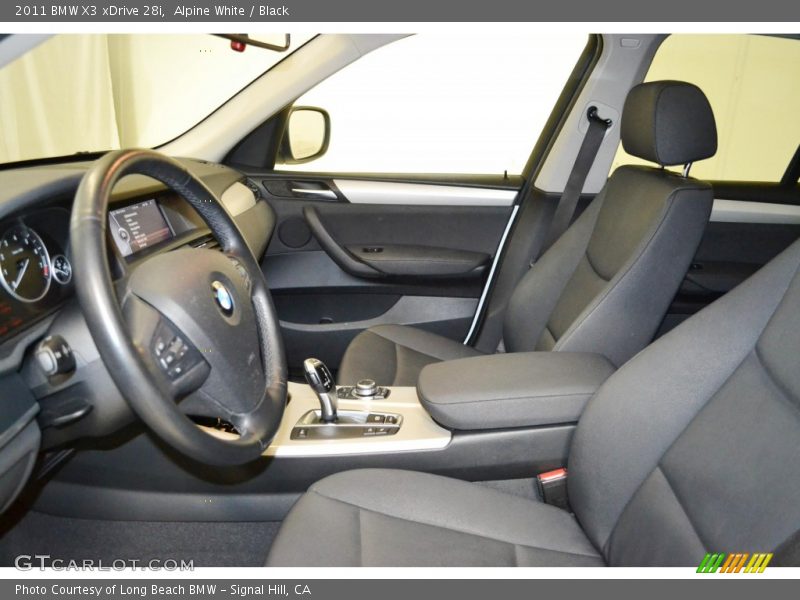 Alpine White / Black 2011 BMW X3 xDrive 28i