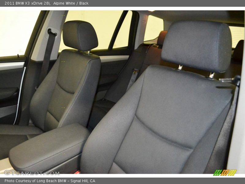 Alpine White / Black 2011 BMW X3 xDrive 28i