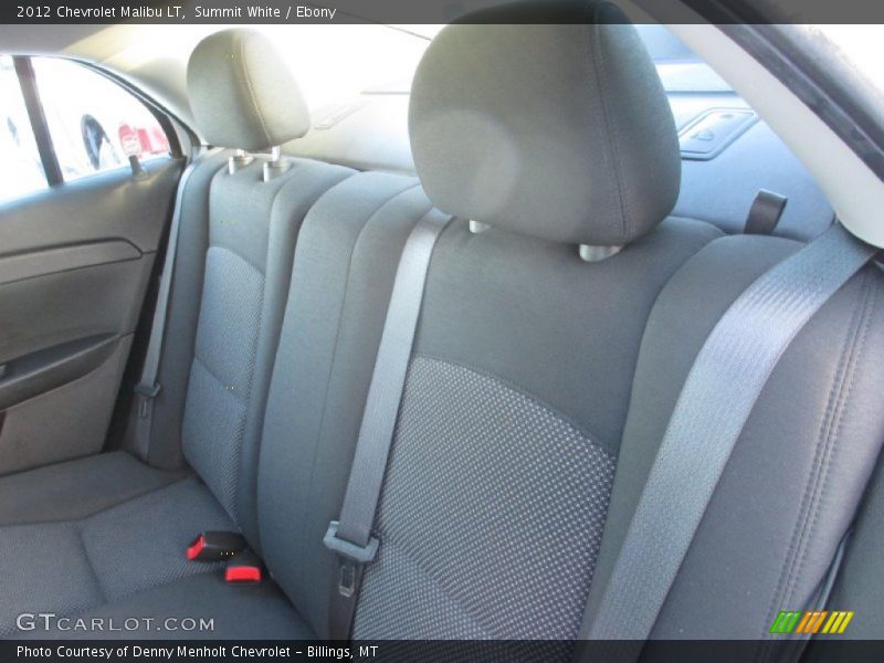 Summit White / Ebony 2012 Chevrolet Malibu LT