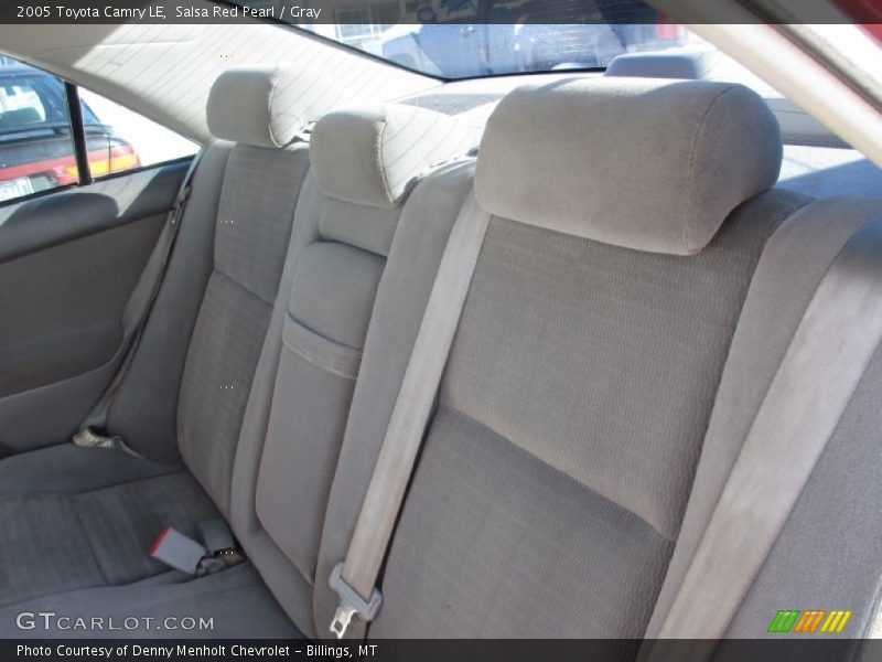 Salsa Red Pearl / Gray 2005 Toyota Camry LE