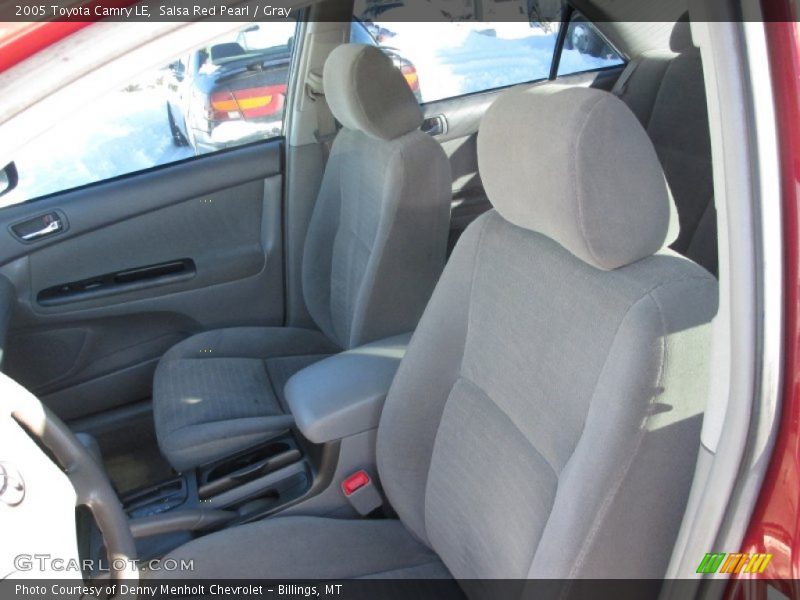 Salsa Red Pearl / Gray 2005 Toyota Camry LE