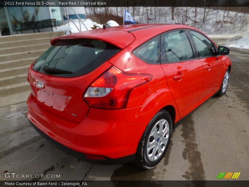 Race Red / Charcoal Black 2012 Ford Focus SE 5-Door