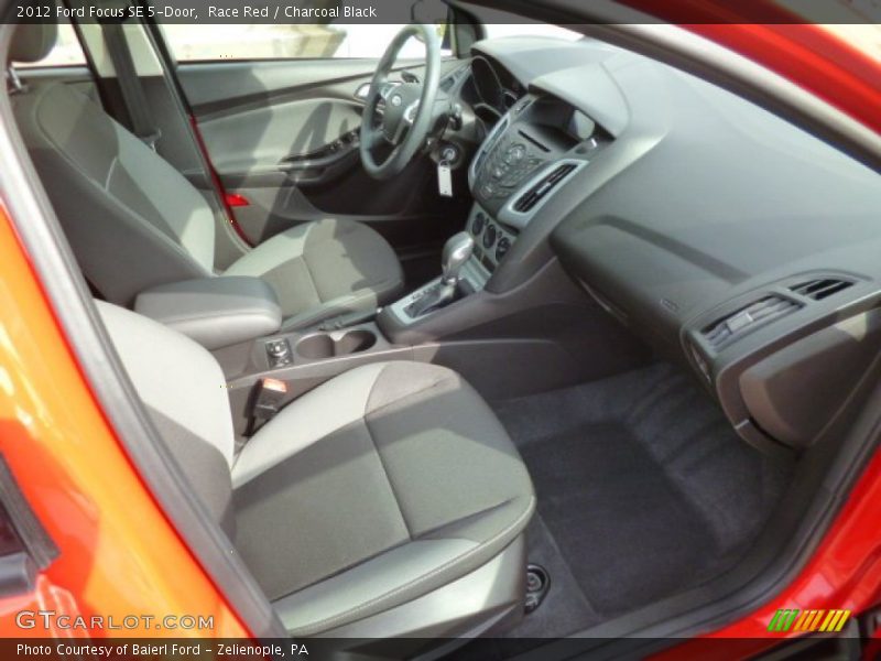 Race Red / Charcoal Black 2012 Ford Focus SE 5-Door