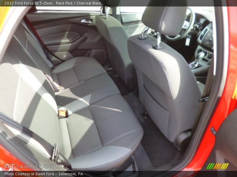 Race Red / Charcoal Black 2012 Ford Focus SE 5-Door
