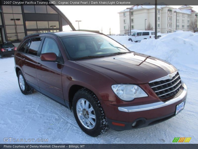 Cognac Crystal Pearl / Dark Khaki/Light Graystone 2007 Chrysler Pacifica Touring AWD