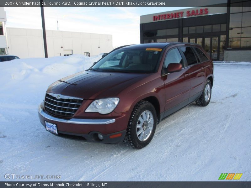 Cognac Crystal Pearl / Dark Khaki/Light Graystone 2007 Chrysler Pacifica Touring AWD