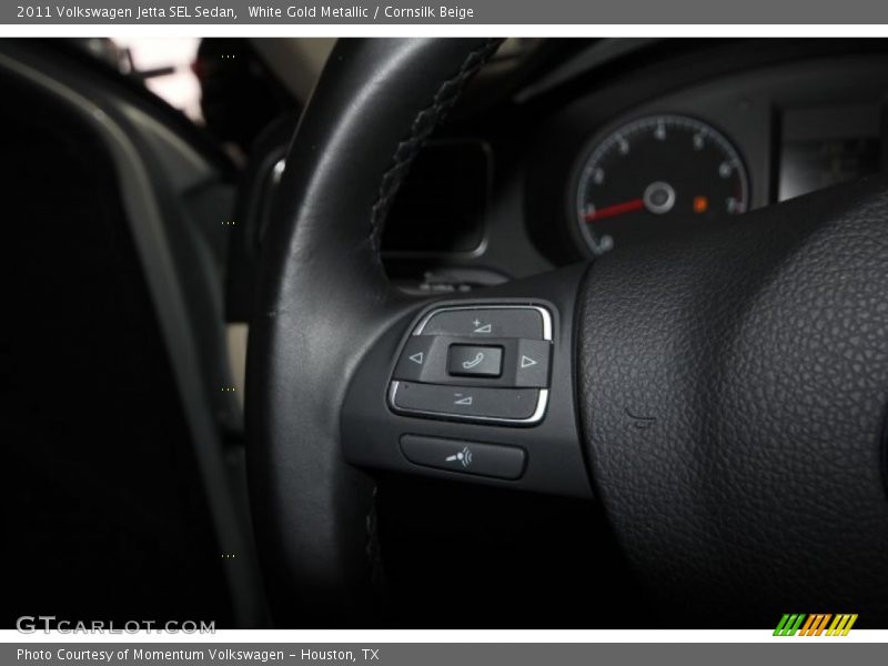 White Gold Metallic / Cornsilk Beige 2011 Volkswagen Jetta SEL Sedan