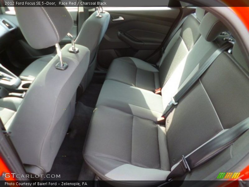 Race Red / Charcoal Black 2012 Ford Focus SE 5-Door