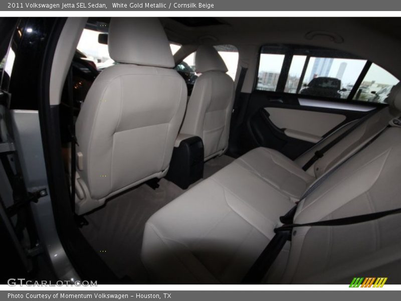White Gold Metallic / Cornsilk Beige 2011 Volkswagen Jetta SEL Sedan