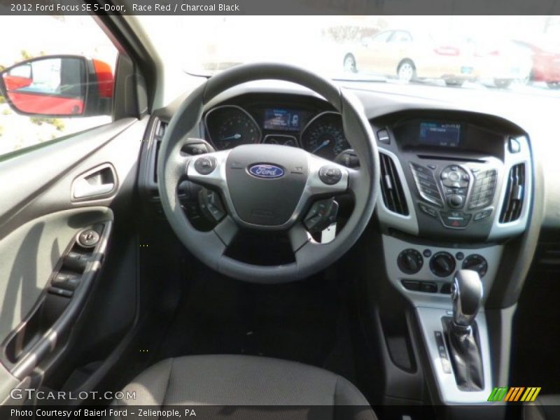 Race Red / Charcoal Black 2012 Ford Focus SE 5-Door