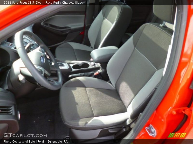 Race Red / Charcoal Black 2012 Ford Focus SE 5-Door