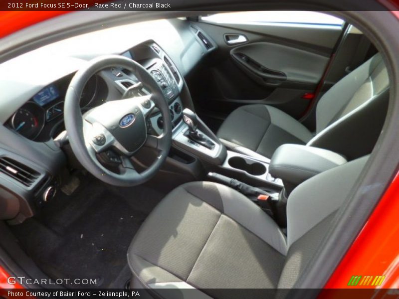 Race Red / Charcoal Black 2012 Ford Focus SE 5-Door