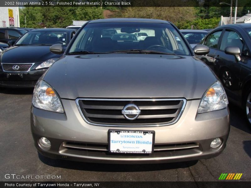 Polished Pewter Metallic / Charcoal Black 2002 Nissan Altima 2.5 SL