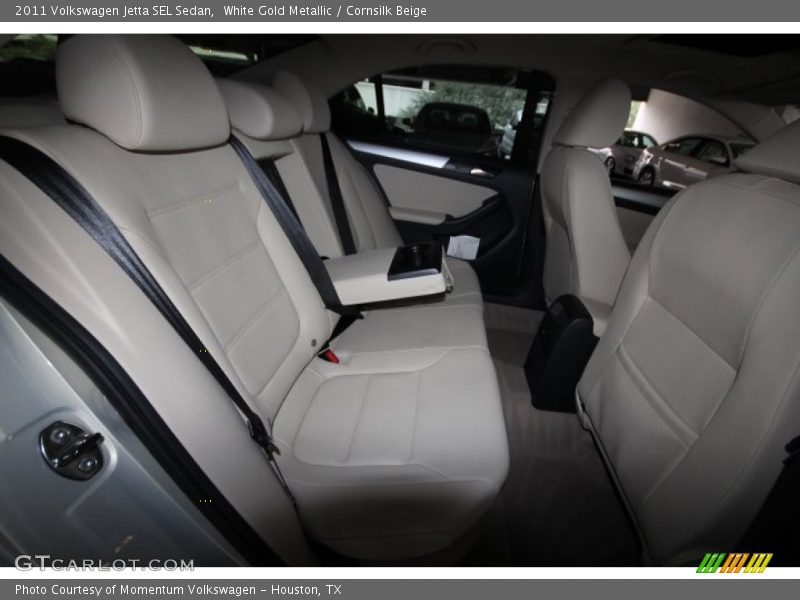 White Gold Metallic / Cornsilk Beige 2011 Volkswagen Jetta SEL Sedan