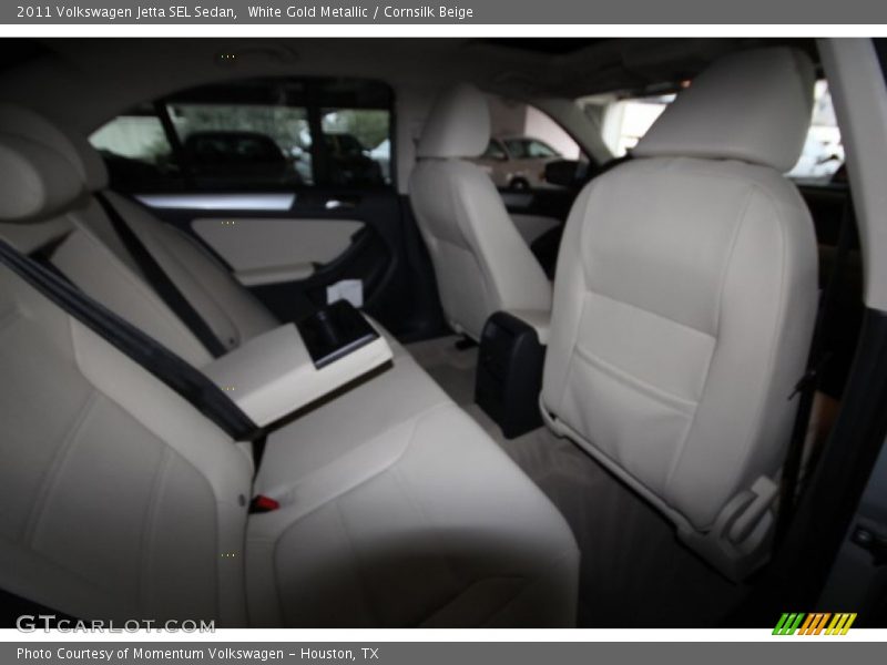 White Gold Metallic / Cornsilk Beige 2011 Volkswagen Jetta SEL Sedan