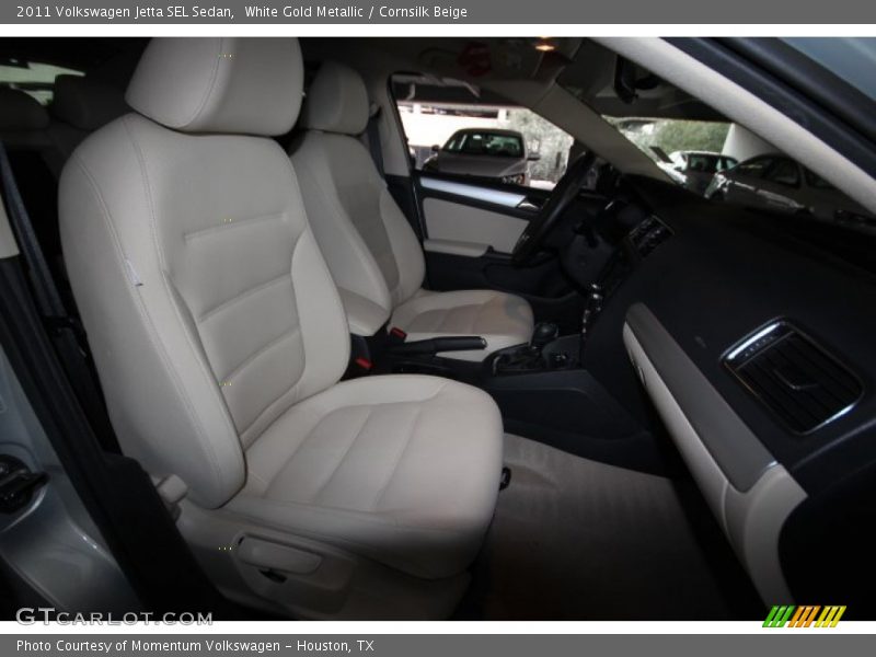 White Gold Metallic / Cornsilk Beige 2011 Volkswagen Jetta SEL Sedan