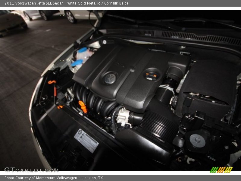 White Gold Metallic / Cornsilk Beige 2011 Volkswagen Jetta SEL Sedan