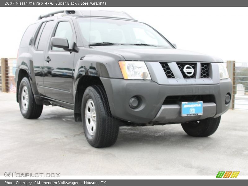 Super Black / Steel/Graphite 2007 Nissan Xterra X 4x4