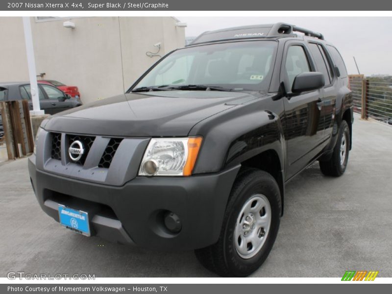 Super Black / Steel/Graphite 2007 Nissan Xterra X 4x4