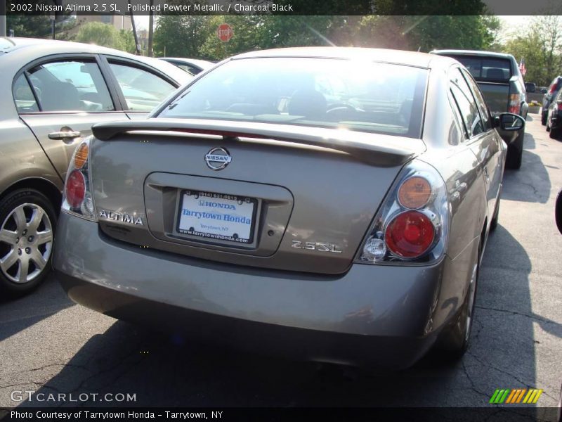 Polished Pewter Metallic / Charcoal Black 2002 Nissan Altima 2.5 SL