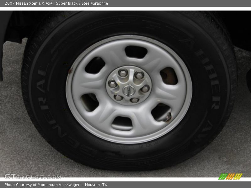 Super Black / Steel/Graphite 2007 Nissan Xterra X 4x4