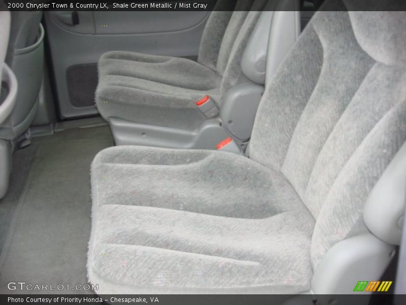Shale Green Metallic / Mist Gray 2000 Chrysler Town & Country LX