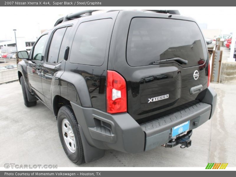 Super Black / Steel/Graphite 2007 Nissan Xterra X 4x4