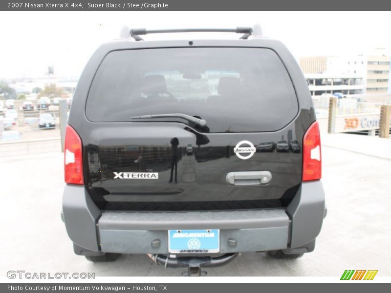 Super Black / Steel/Graphite 2007 Nissan Xterra X 4x4