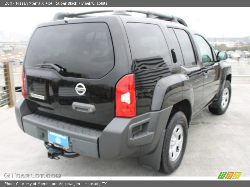 Super Black / Steel/Graphite 2007 Nissan Xterra X 4x4