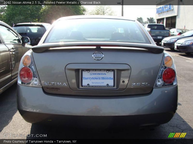 Polished Pewter Metallic / Charcoal Black 2002 Nissan Altima 2.5 SL