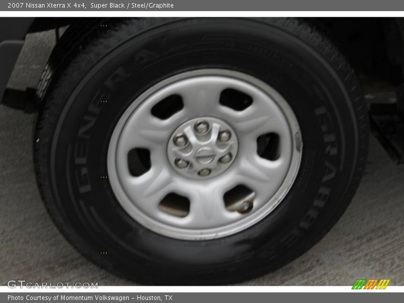 Super Black / Steel/Graphite 2007 Nissan Xterra X 4x4