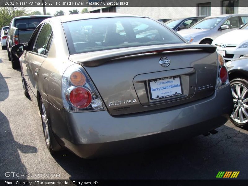 Polished Pewter Metallic / Charcoal Black 2002 Nissan Altima 2.5 SL