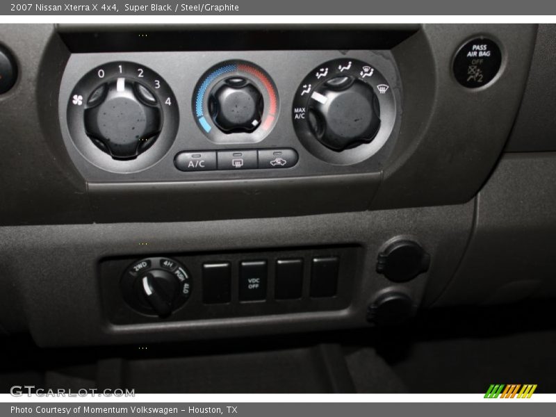 Super Black / Steel/Graphite 2007 Nissan Xterra X 4x4