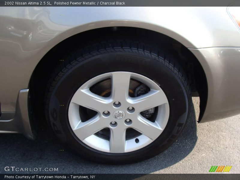 Polished Pewter Metallic / Charcoal Black 2002 Nissan Altima 2.5 SL