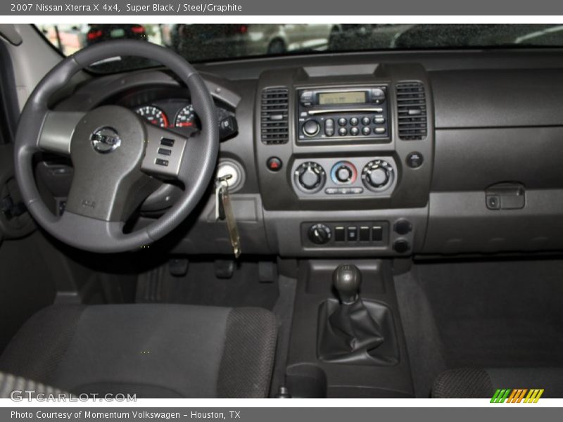 Super Black / Steel/Graphite 2007 Nissan Xterra X 4x4