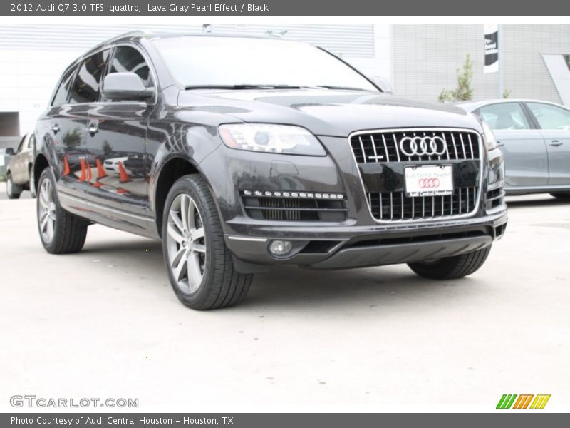 Lava Gray Pearl Effect / Black 2012 Audi Q7 3.0 TFSI quattro