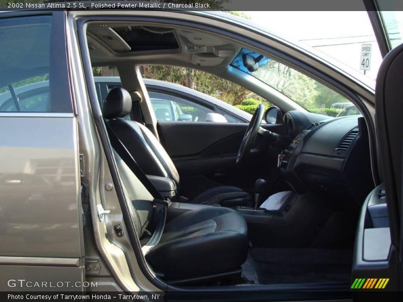 Polished Pewter Metallic / Charcoal Black 2002 Nissan Altima 2.5 SL