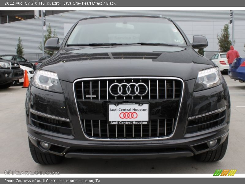 Lava Gray Pearl Effect / Black 2012 Audi Q7 3.0 TFSI quattro