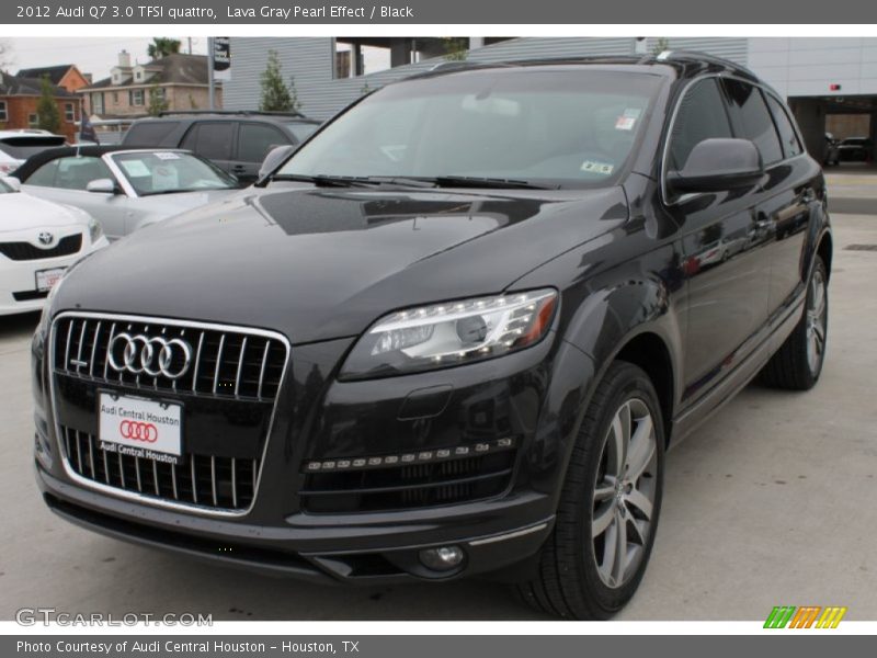 Lava Gray Pearl Effect / Black 2012 Audi Q7 3.0 TFSI quattro