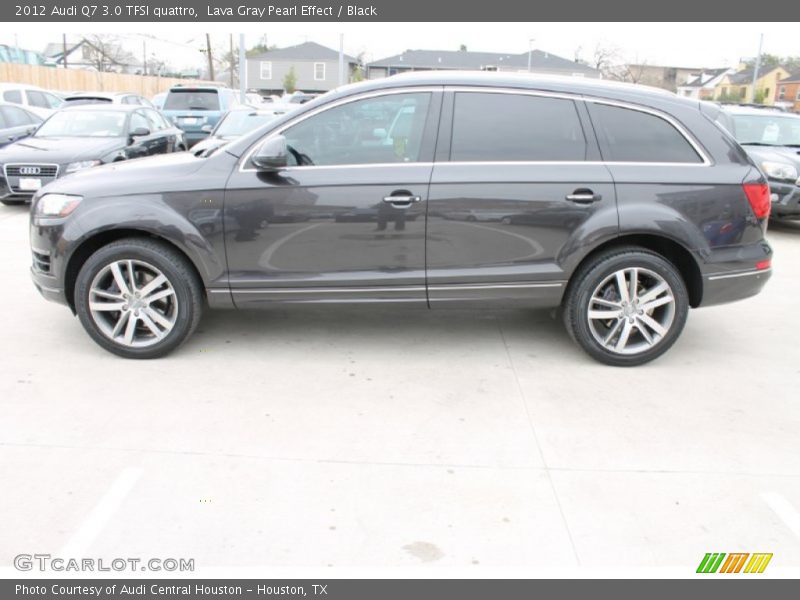 Lava Gray Pearl Effect / Black 2012 Audi Q7 3.0 TFSI quattro