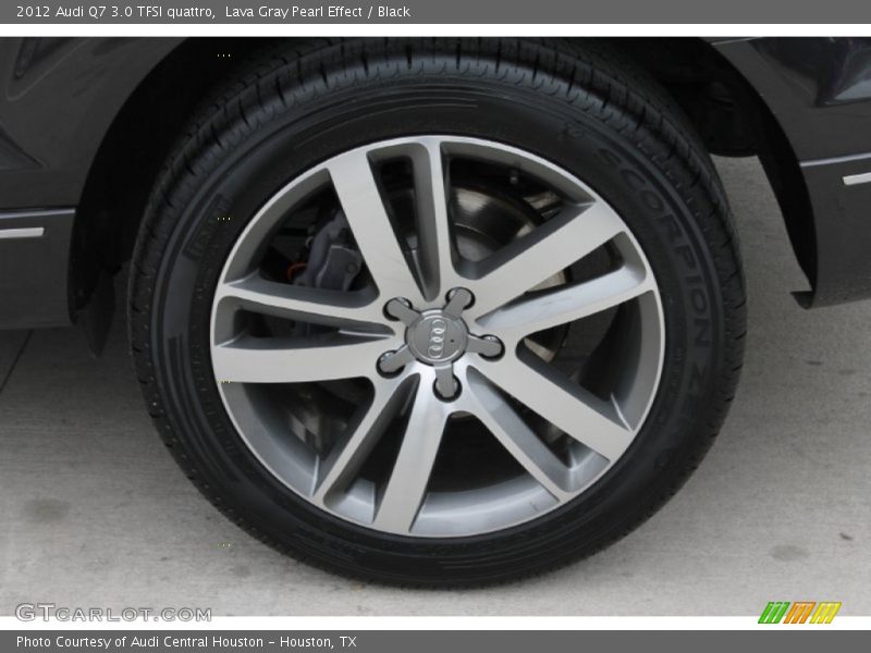 Lava Gray Pearl Effect / Black 2012 Audi Q7 3.0 TFSI quattro