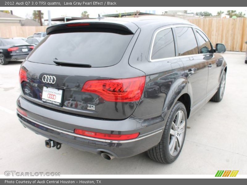 Lava Gray Pearl Effect / Black 2012 Audi Q7 3.0 TFSI quattro
