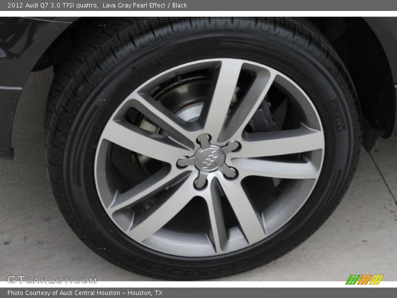 Lava Gray Pearl Effect / Black 2012 Audi Q7 3.0 TFSI quattro