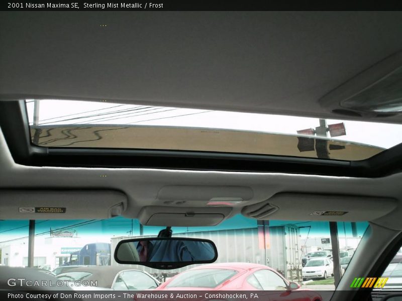 Sterling Mist Metallic / Frost 2001 Nissan Maxima SE