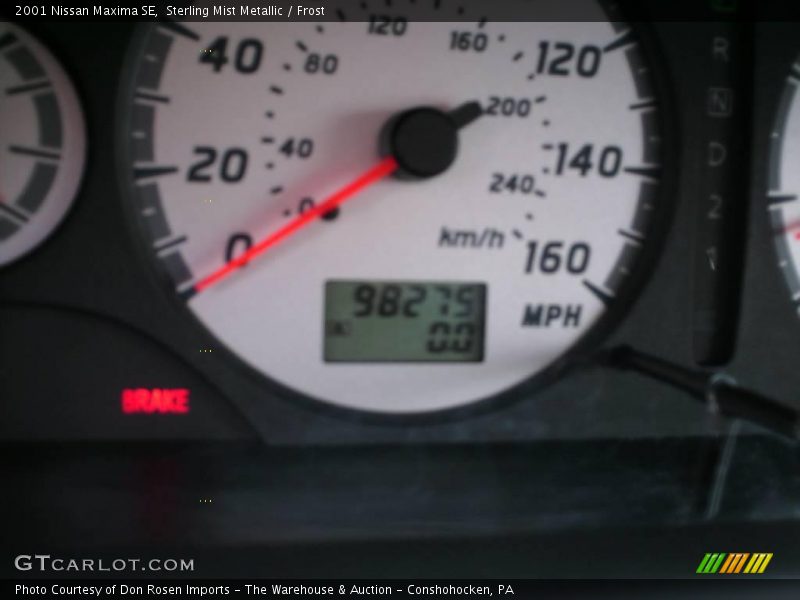 Sterling Mist Metallic / Frost 2001 Nissan Maxima SE