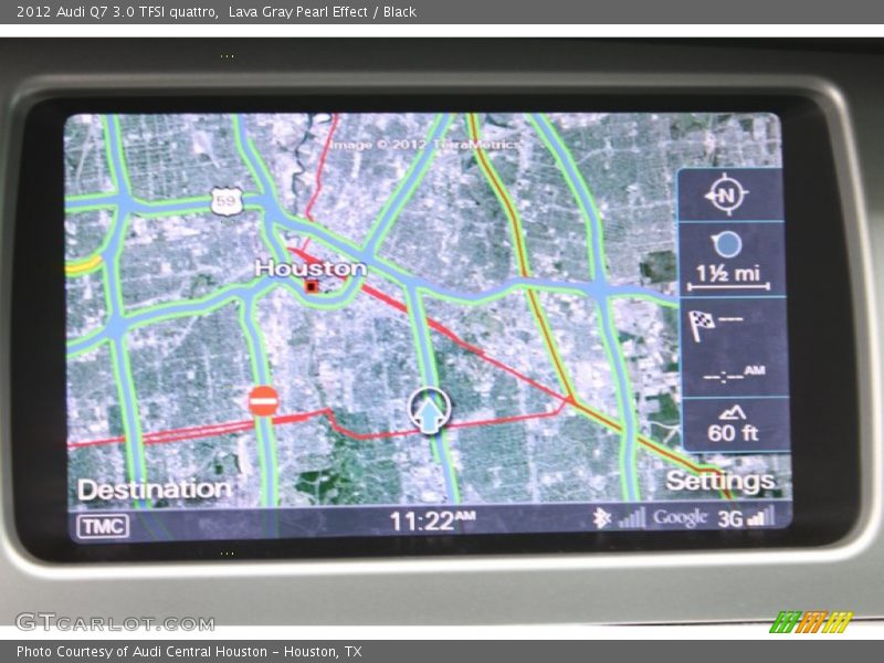 Navigation of 2012 Q7 3.0 TFSI quattro