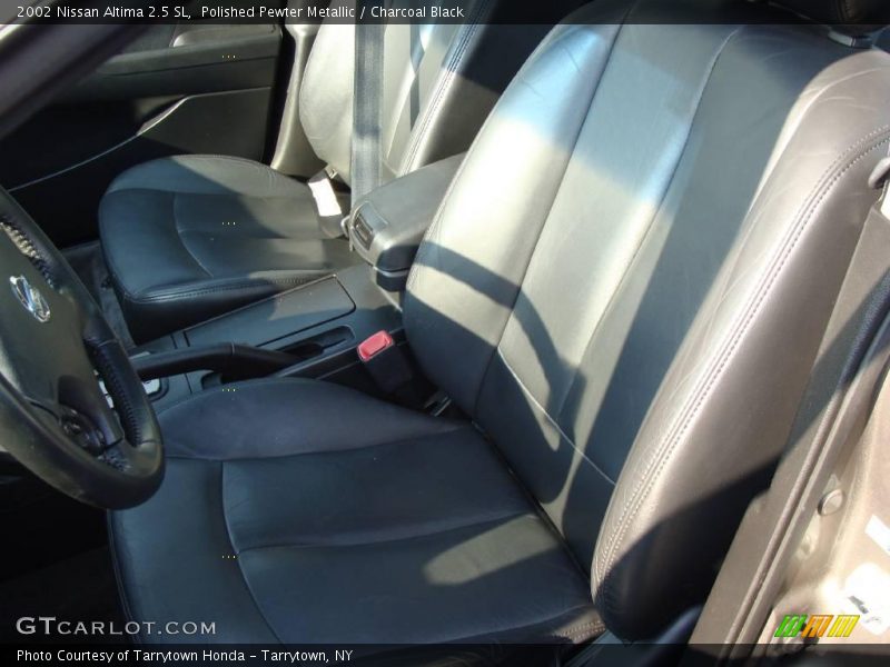 Polished Pewter Metallic / Charcoal Black 2002 Nissan Altima 2.5 SL