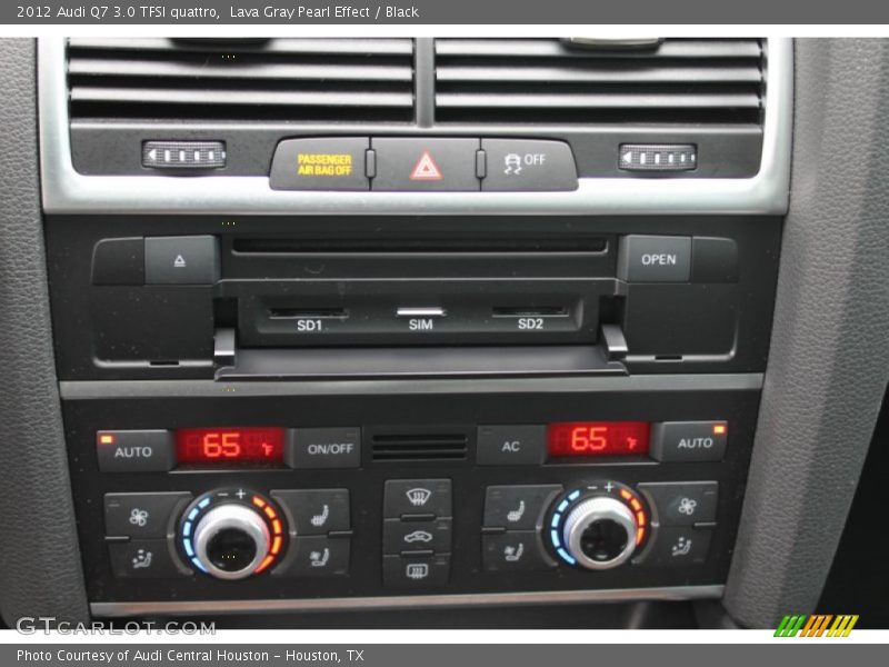 Controls of 2012 Q7 3.0 TFSI quattro